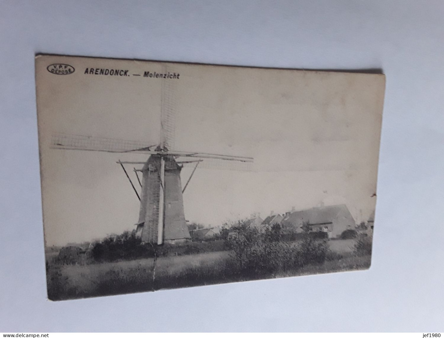 ARENDONCK  MOLENZICHT VERZONDEN 1910 MOLEN HEBLEN MOULIN - Arendonk