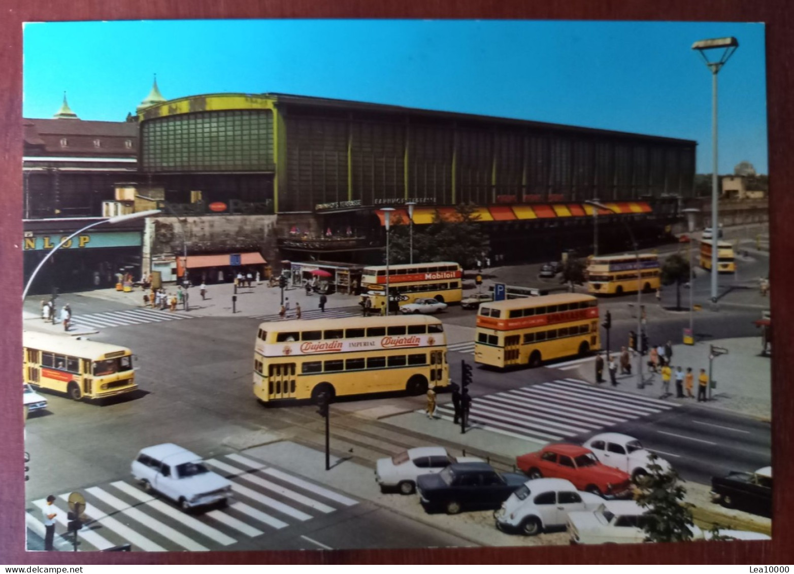 Berlin - Bahnhof Zoo, Zoo Railway Station - Bus, Autobus, Car, Autocar - CPSM GF - Andres B 1/4086 - Other & Unclassified