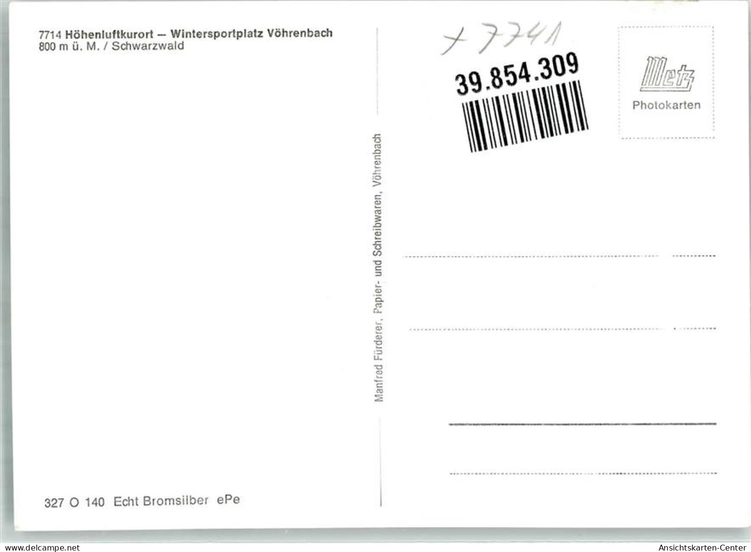 39854309 - Voehrenbach - Other & Unclassified