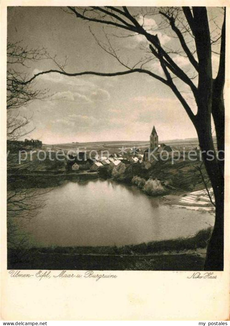 72705210 Ulmen Maar Burgruine Ulmen - Andere & Zonder Classificatie