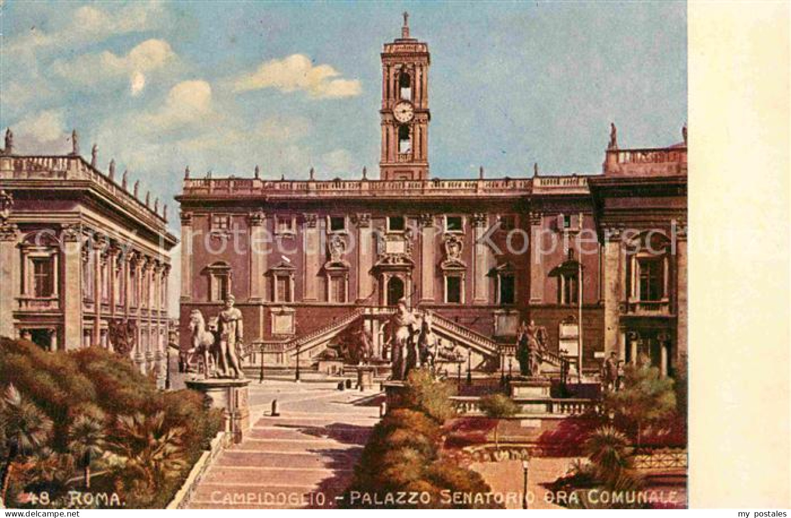 72704969 Roma Rom Campidoglio Palazzo Senatorio Ora Comunale  - Autres & Non Classés