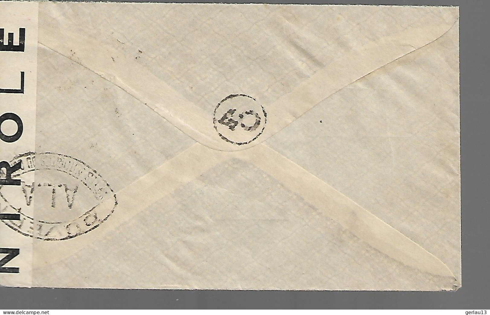 LETTRE PAR AVION     SAPHAR FRERES      ALGER  PARIS - Lettres & Documents