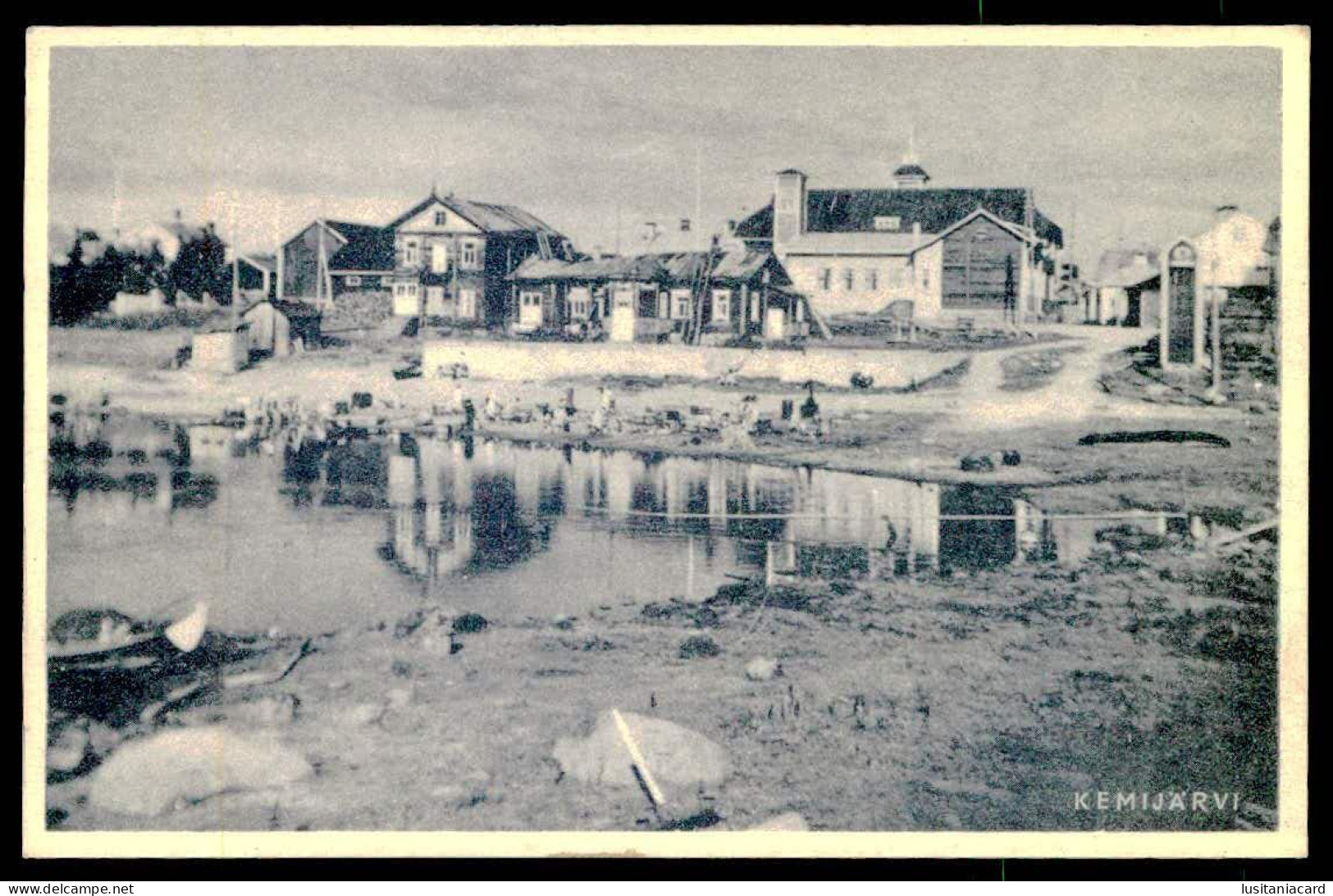 KEMIJÄRVI -Kirkonkylã ( Ed ISMA Nº II.63 / Foto A. V. Heikkinen)  Carte Postale - Finlande