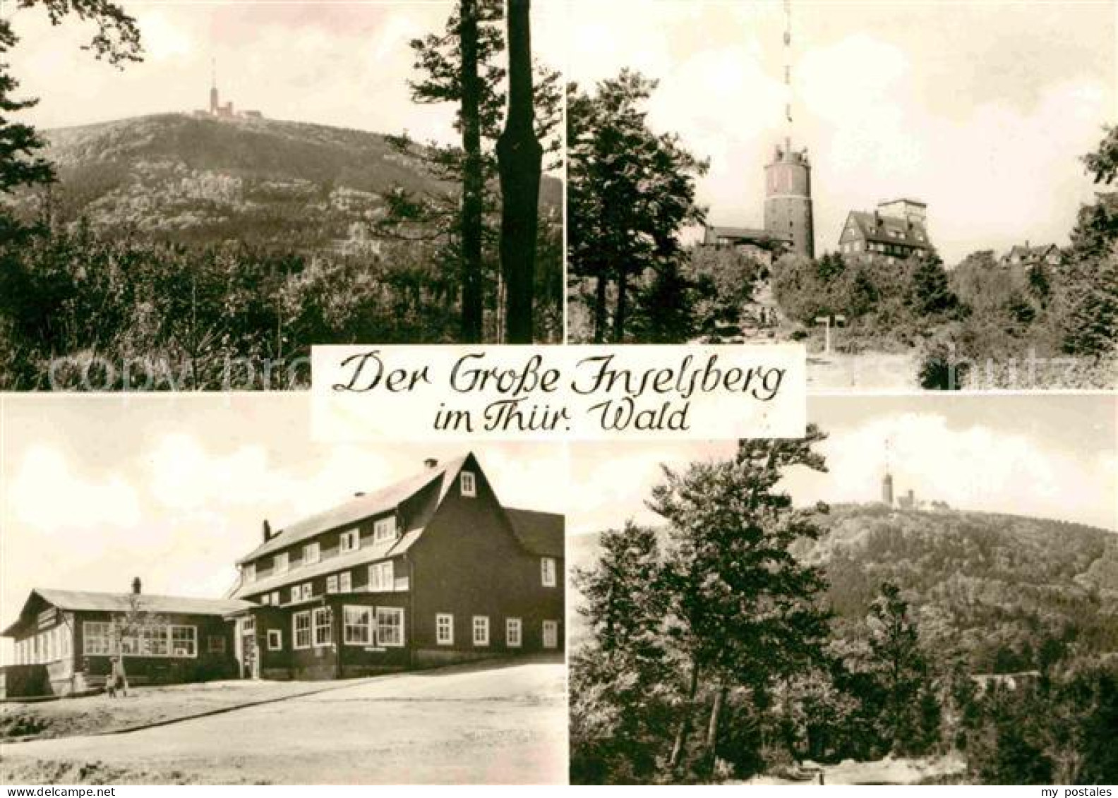 72704483 Grosser Inselsberg UKW Und Fernmeldeanlage Gasthaus Brotterode - Sonstige & Ohne Zuordnung