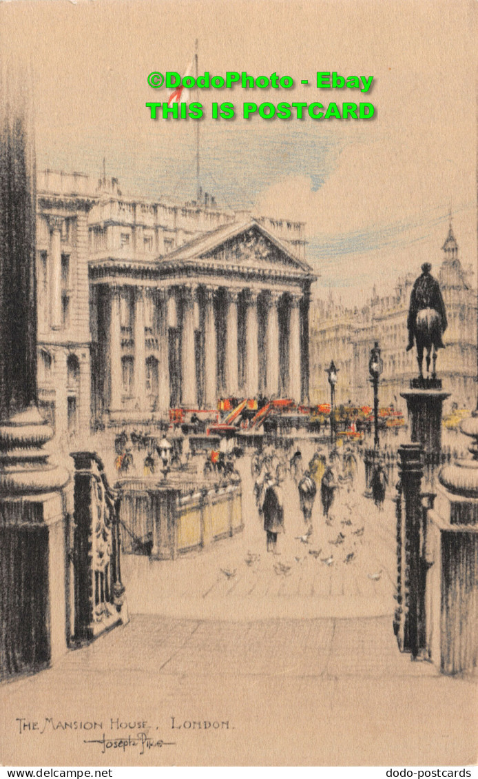 R422658 London. The Mansion House. The National Series. Joseph Pike - Other & Unclassified
