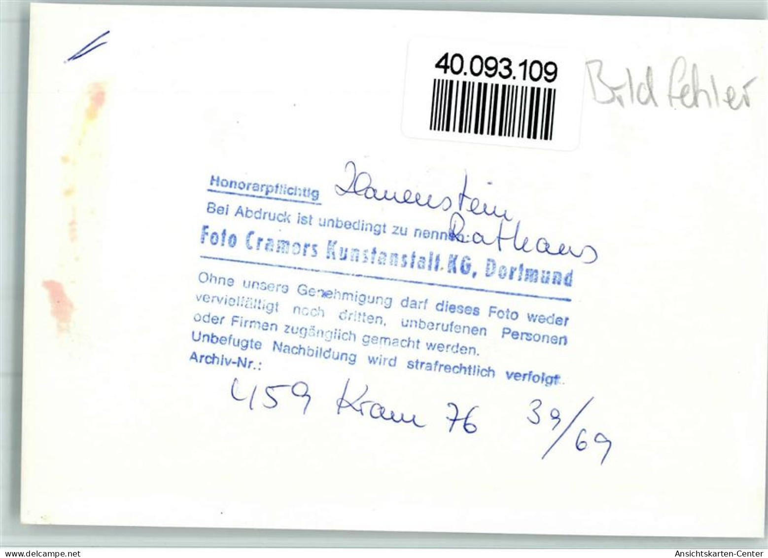 40093109 - Hauenstein , Pfalz - Otros & Sin Clasificación