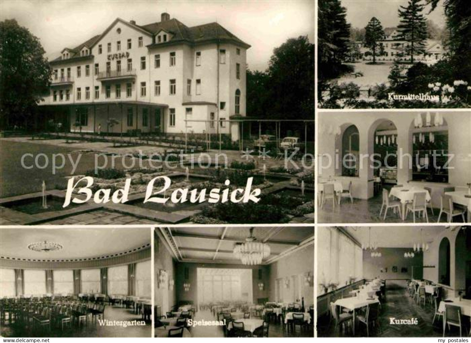 72704327 Bad Lausick Kurbad Kurmittelhaus Wintergarten Speisesaal Kurcafe Bad La - Bad Lausick