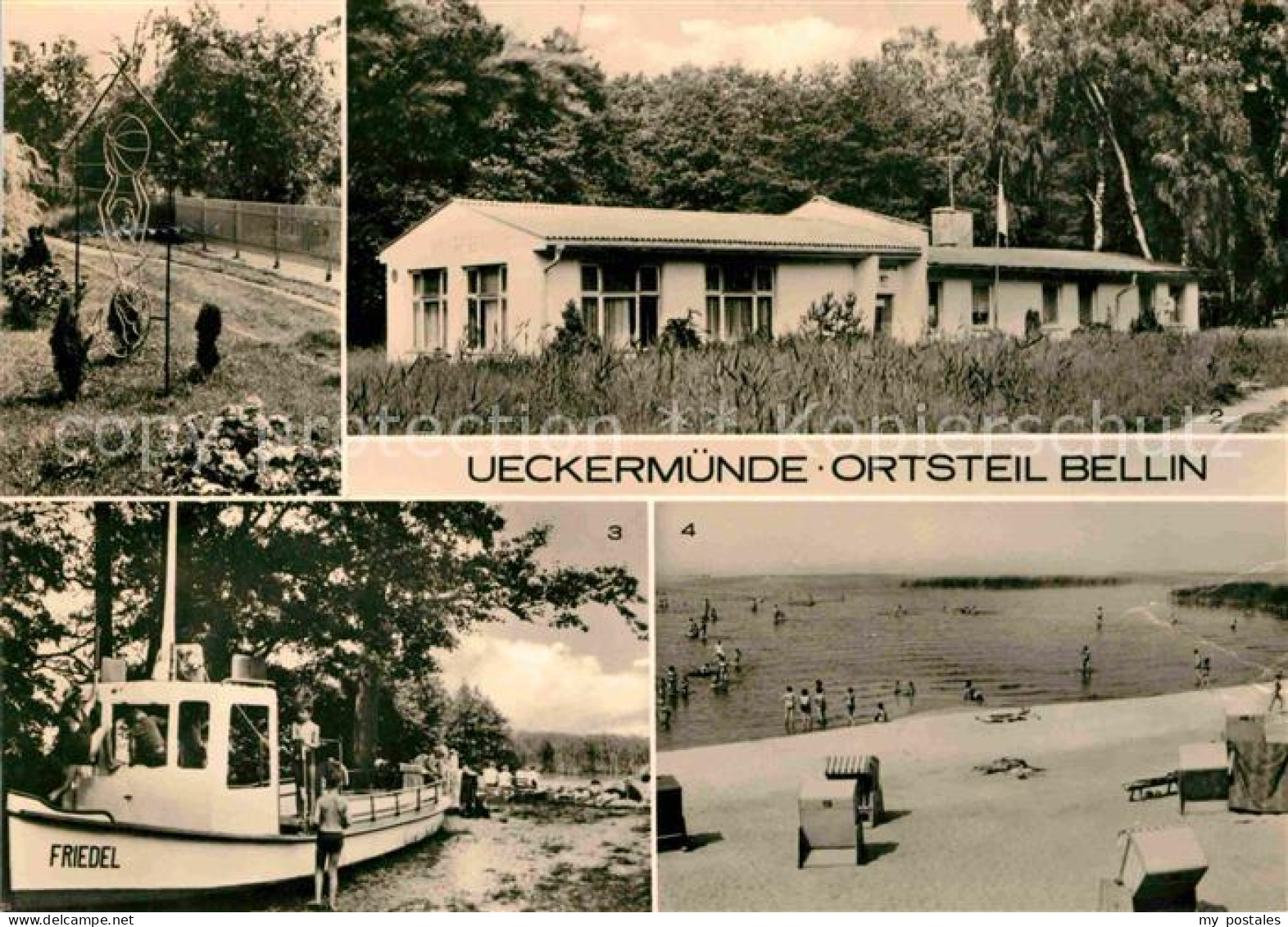 72704301 Ueckermuende Haffjungfrau Ilona HOG Waldperle Kinderspielschiff Friedel - Andere & Zonder Classificatie