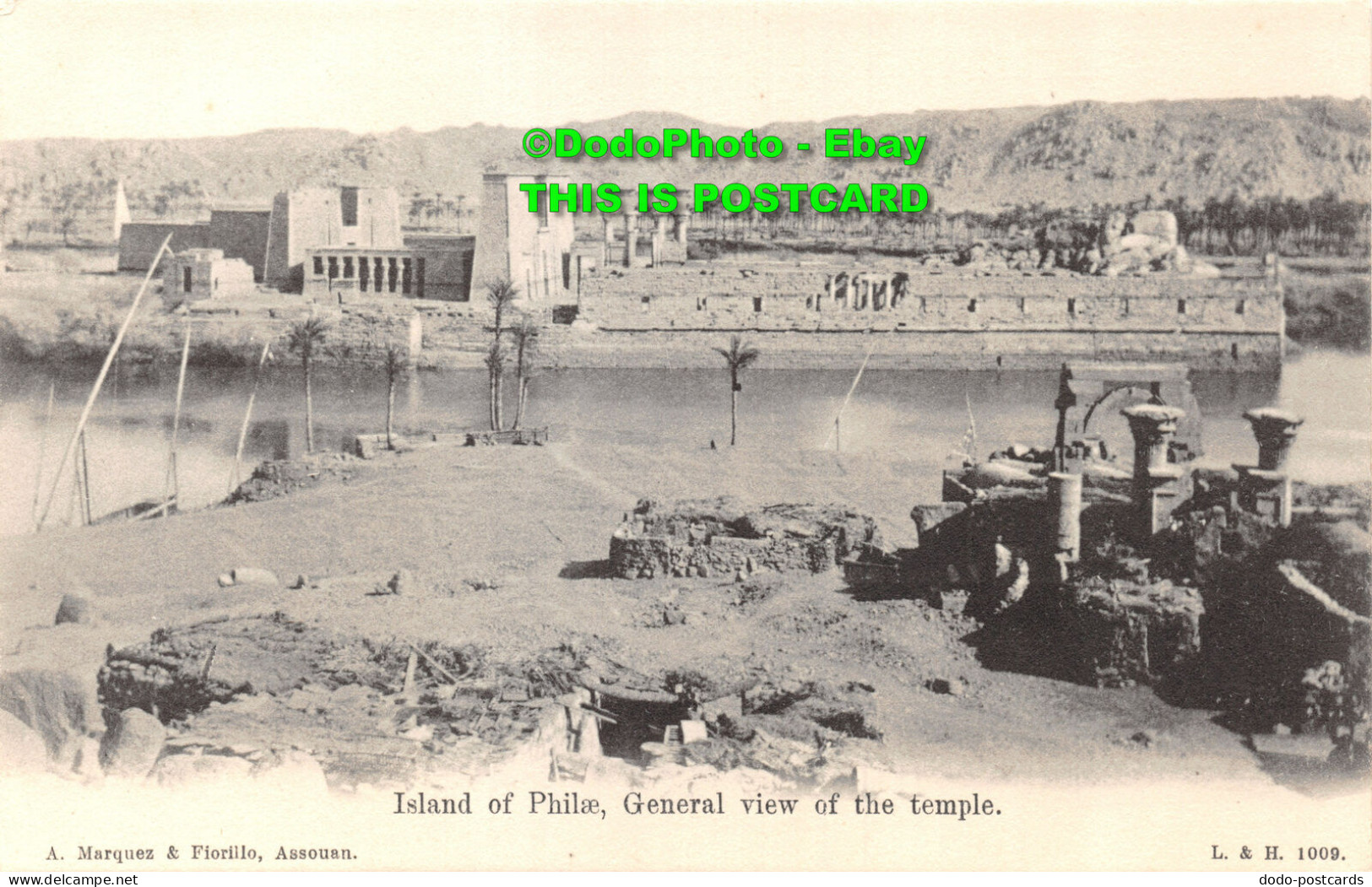 R422268 Island Of Philae. General View Of The Temple. A. Marquez And Fiorillo. L - Welt