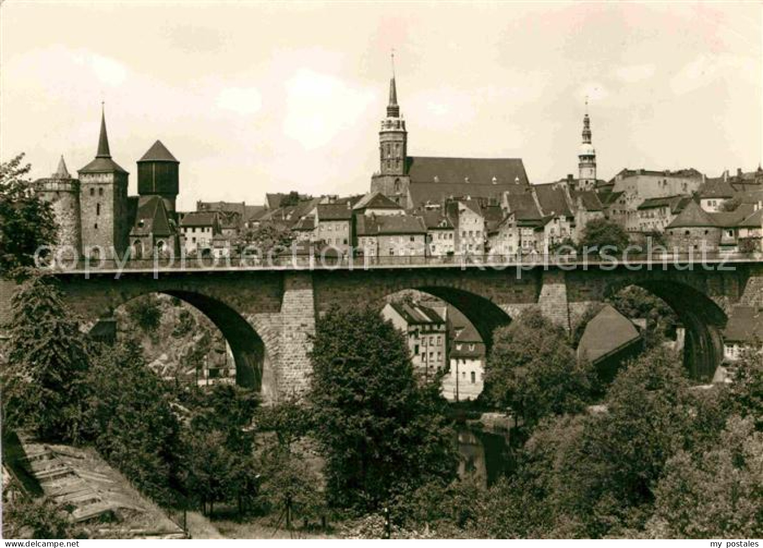 72704144 Bautzen Turm Der Alten Wasserkunst Michaelskirche Bautzen - Bautzen