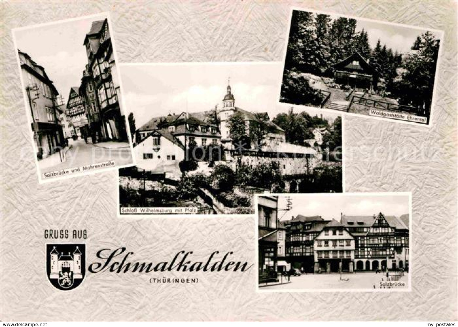 72703617 Schmalkalden Salzbruecke Mohrenstrasse Schloss Wilhelmsburg Mit Pfalz W - Schmalkalden