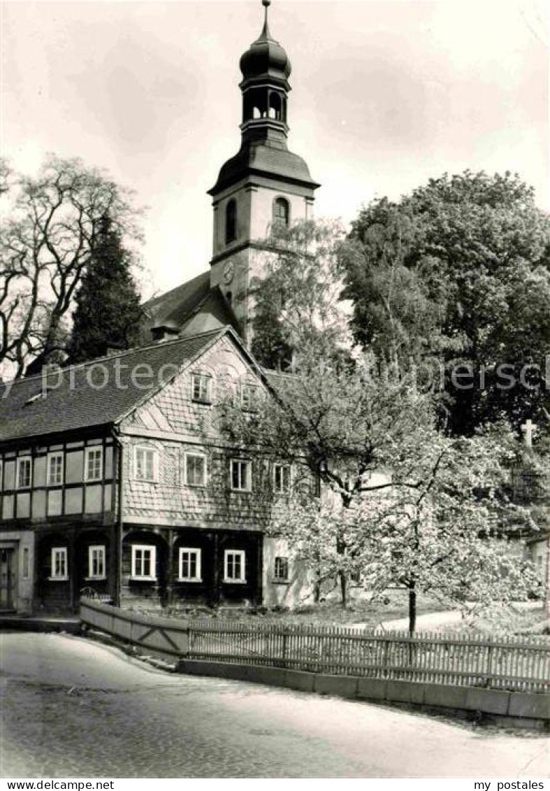 72703410 Grossschoenau Sachsen Partie An Der Kirche Grossschoenau Sachsen - Grossschoenau (Sachsen)