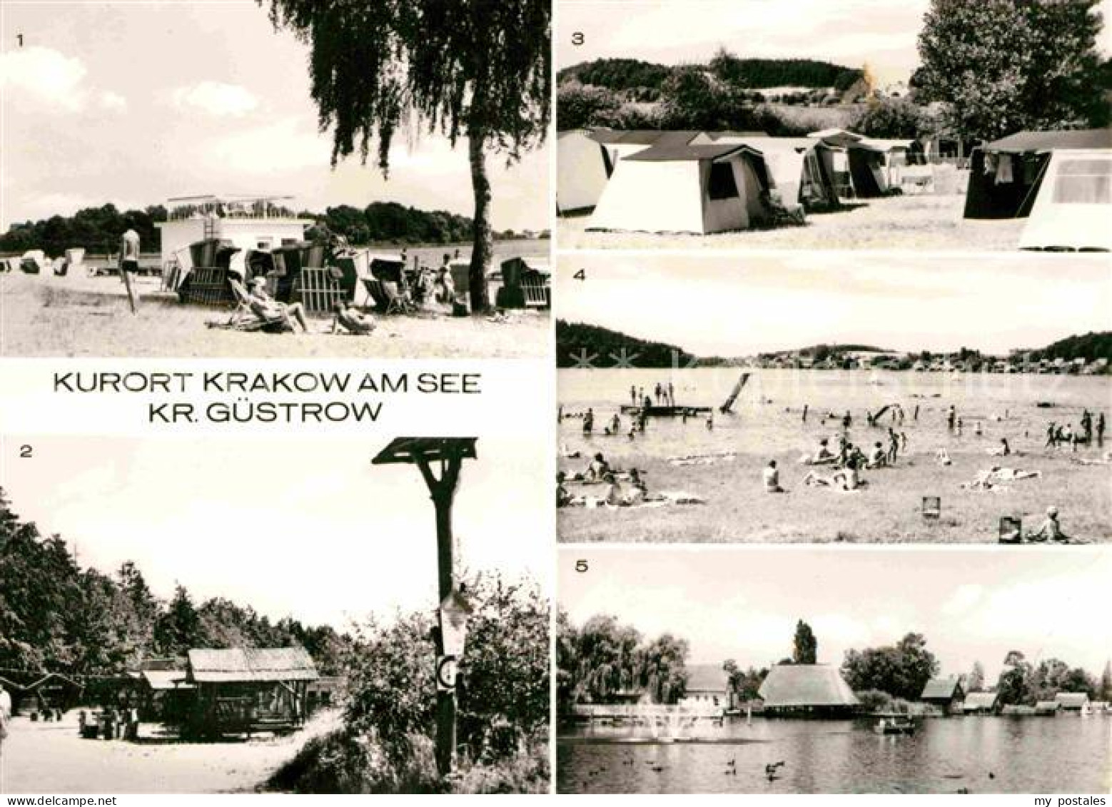 72703251 Krakow See Badestrand Zeltplatz  Krakow See - Andere & Zonder Classificatie