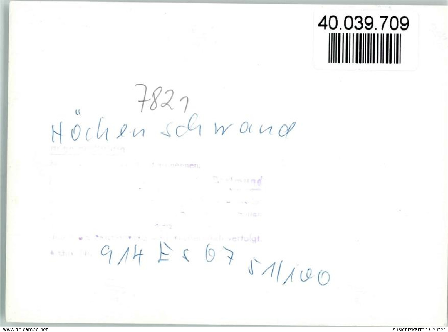 40039709 - Hoechenschwand - Höchenschwand