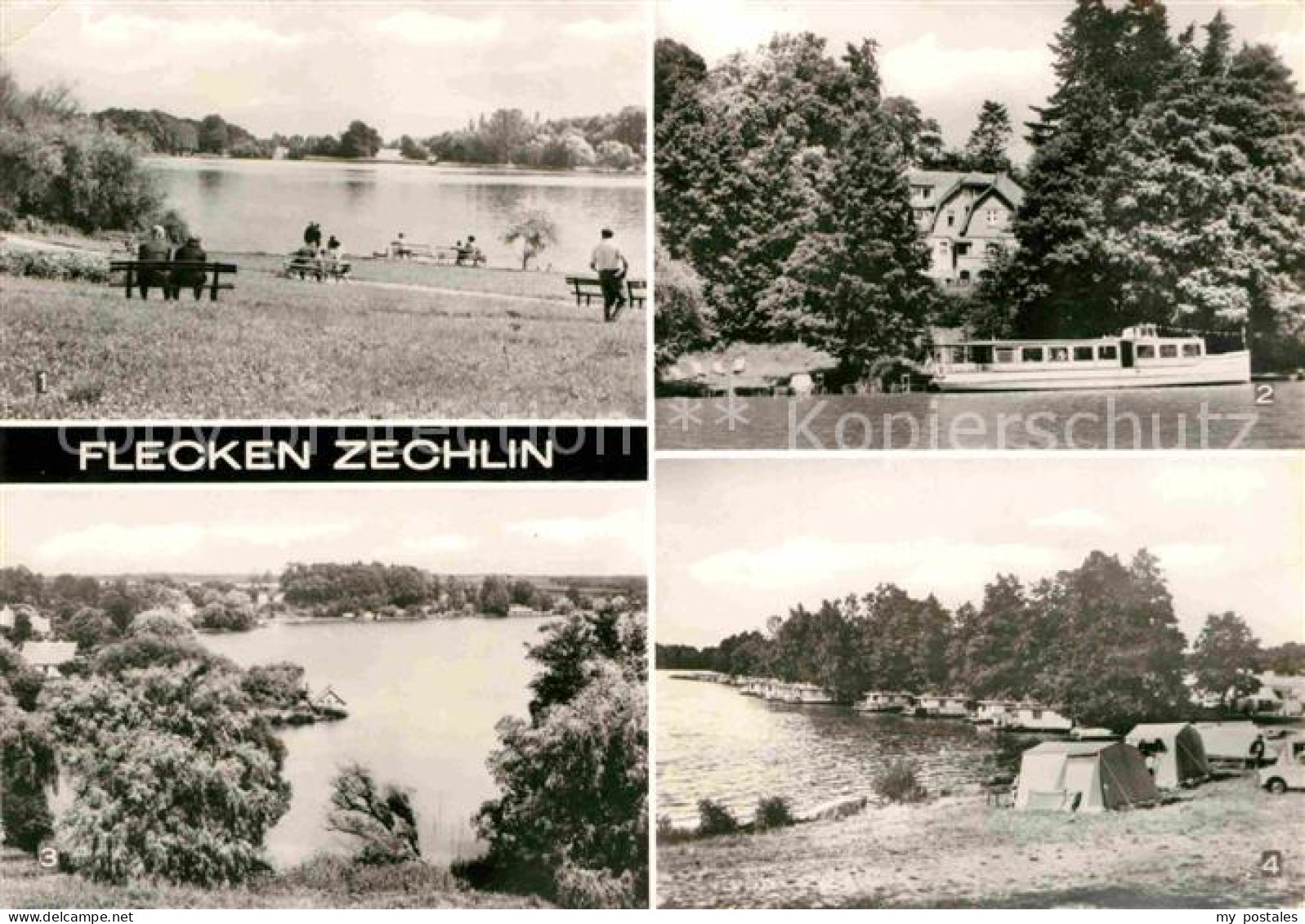 72703205 Flecken Zechlin Schwarzer See Erholungsheim Eisenhoehe  Rheinsberg - Zechlinerhütte