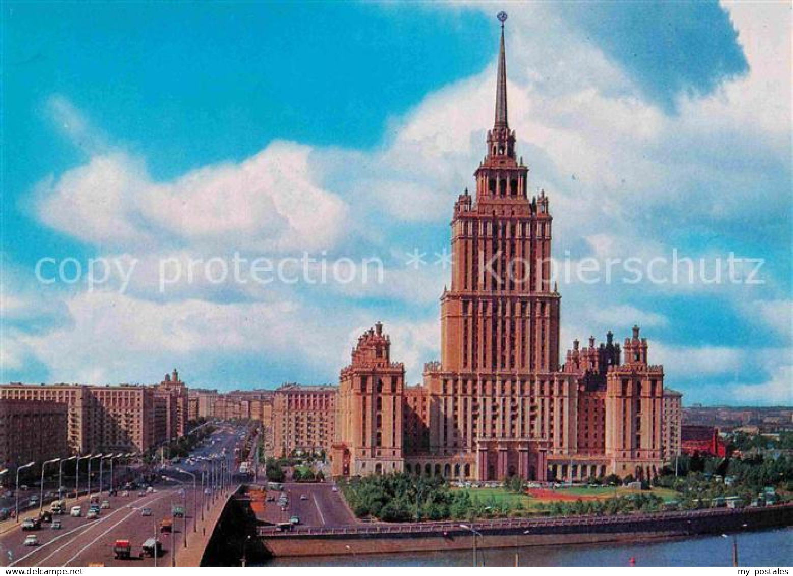 72702380 Moscow Moskva Hotel Ukraine   - Russie