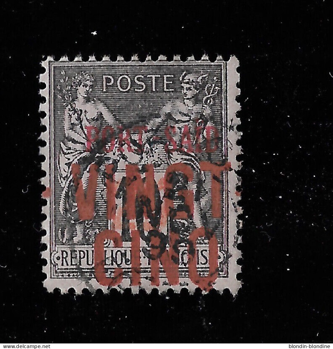 PORT-SAID YT 19 OBL TB - Used Stamps