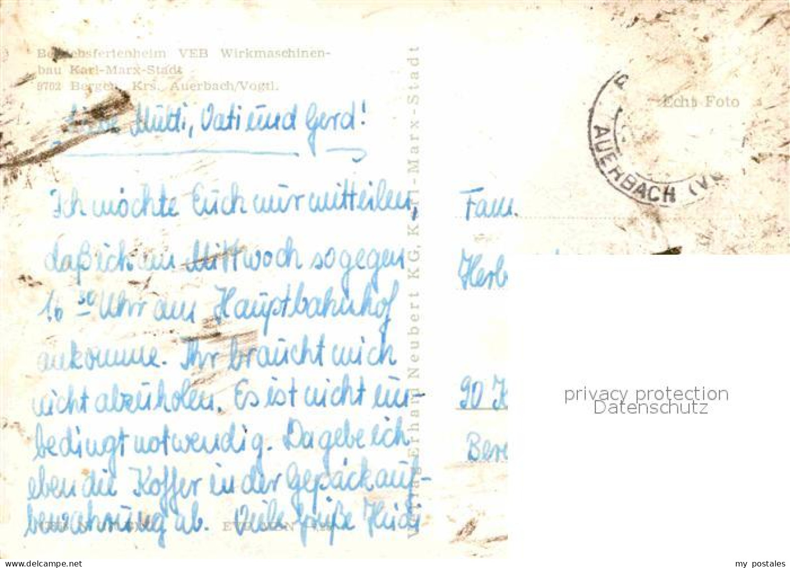 72702271 Bergen Auerbach Betriebsferienheim   - Other & Unclassified