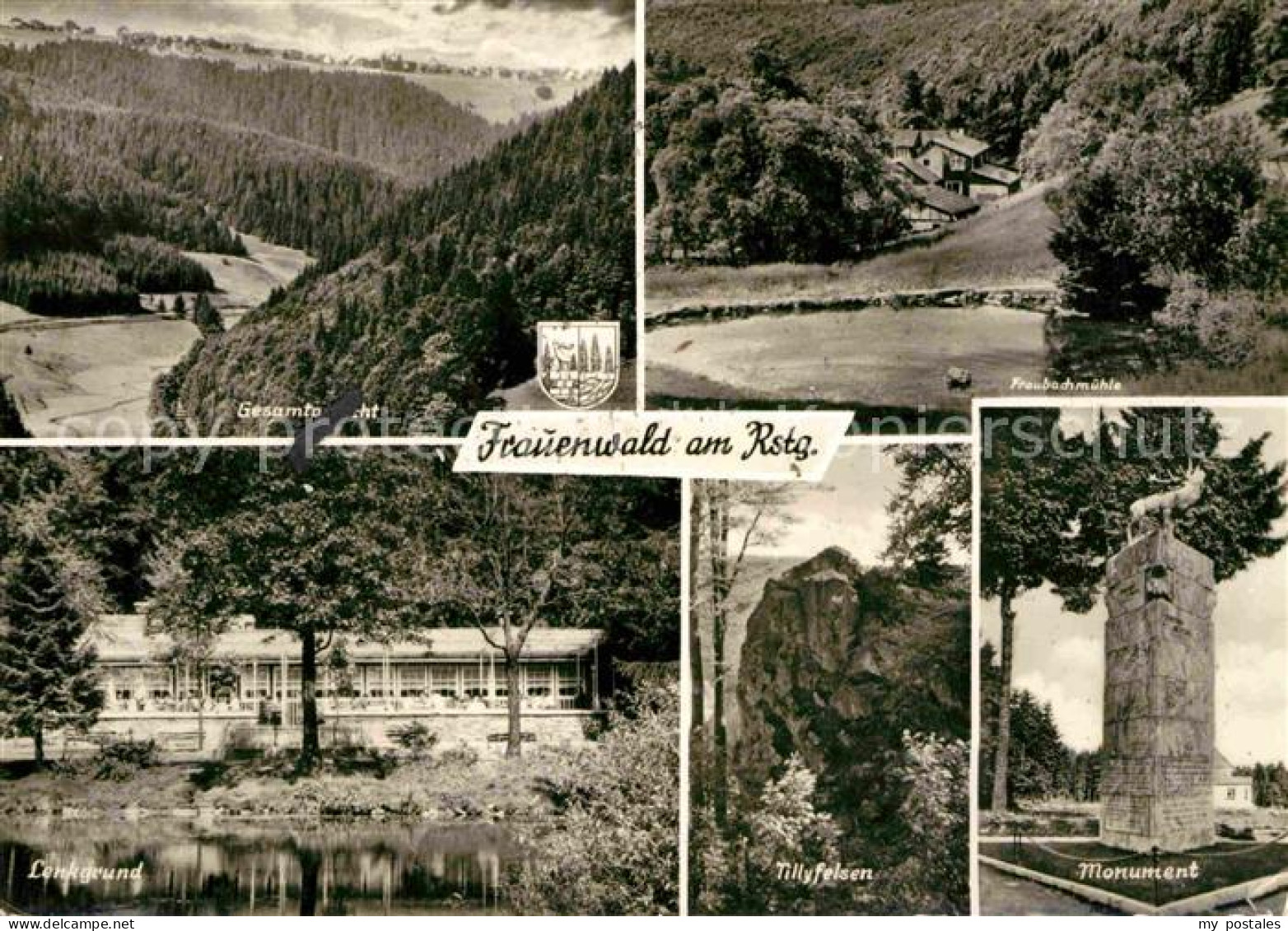 72702215 Frauenwald Thueringen Lenkengrund Tillyfelsen Fraubachmuehle Frauenwald - Other & Unclassified