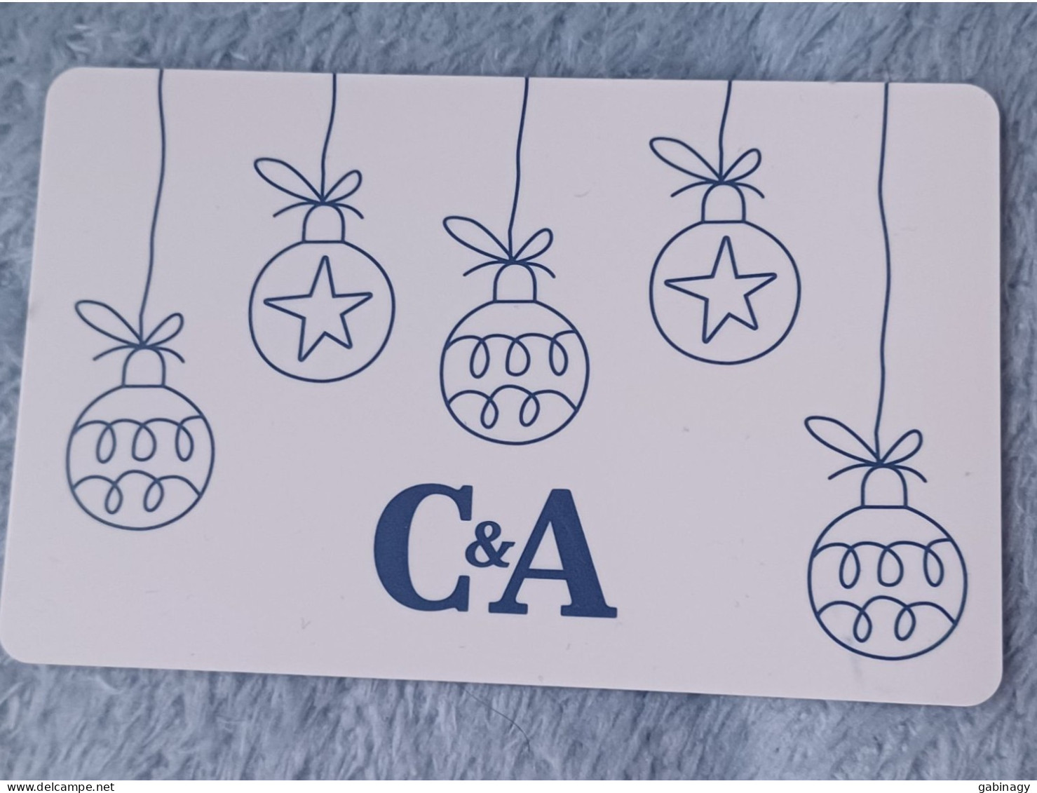 GIFT CARD - HUNGARY - C&A 40 - Christmas - Cartes Cadeaux