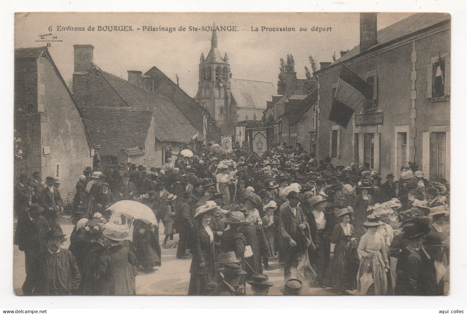 STE-SOLANGE  18   LA PROCESSION AU DÉPART - Sonstige & Ohne Zuordnung