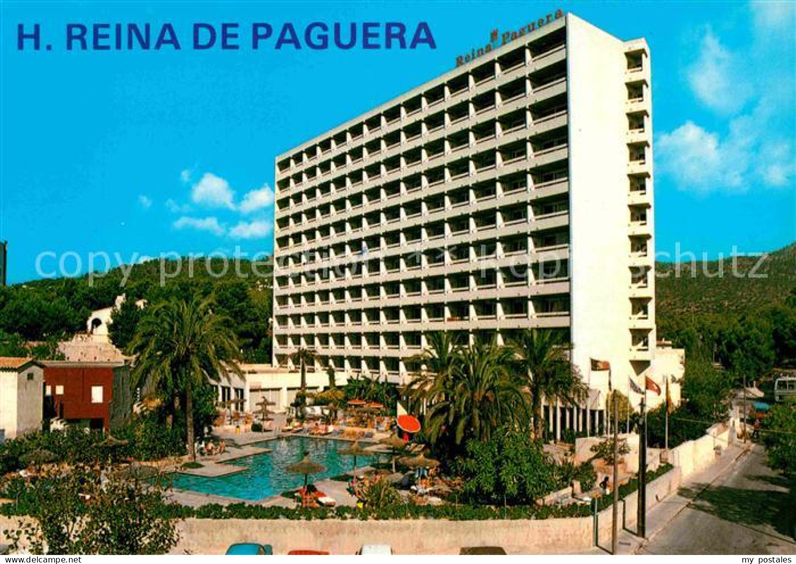 72701374 Paguera Mallorca Islas Baleares Hotel Reina Pool  - Autres & Non Classés