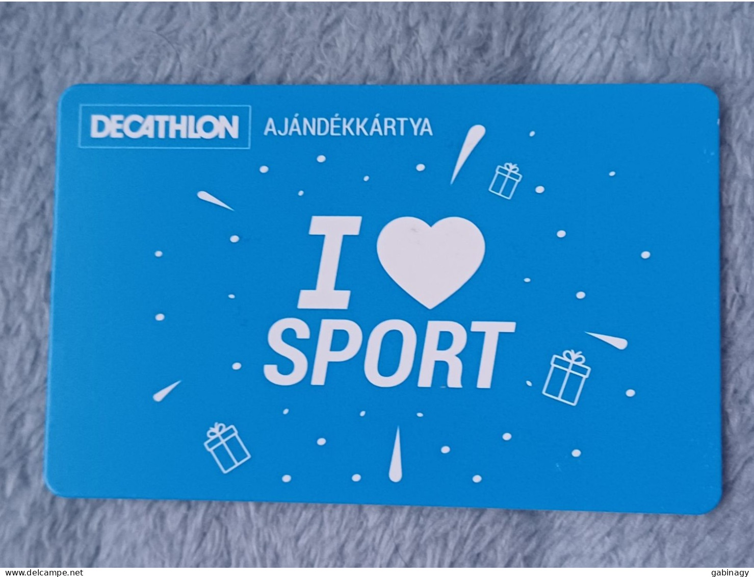 GIFT CARD - HUNGARY - DECATHLON 41 - I LOVE SPORT - Gift Cards