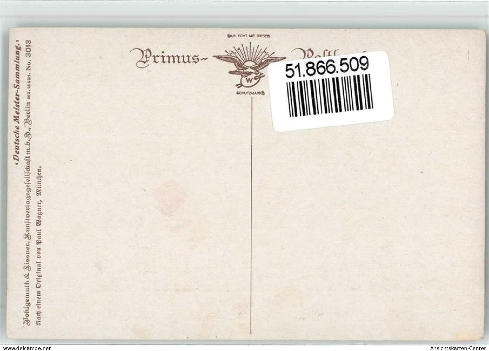51866509 - Wagner, Paul Das Geheimnis Kind Primus-Postkarte - Autres & Non Classés