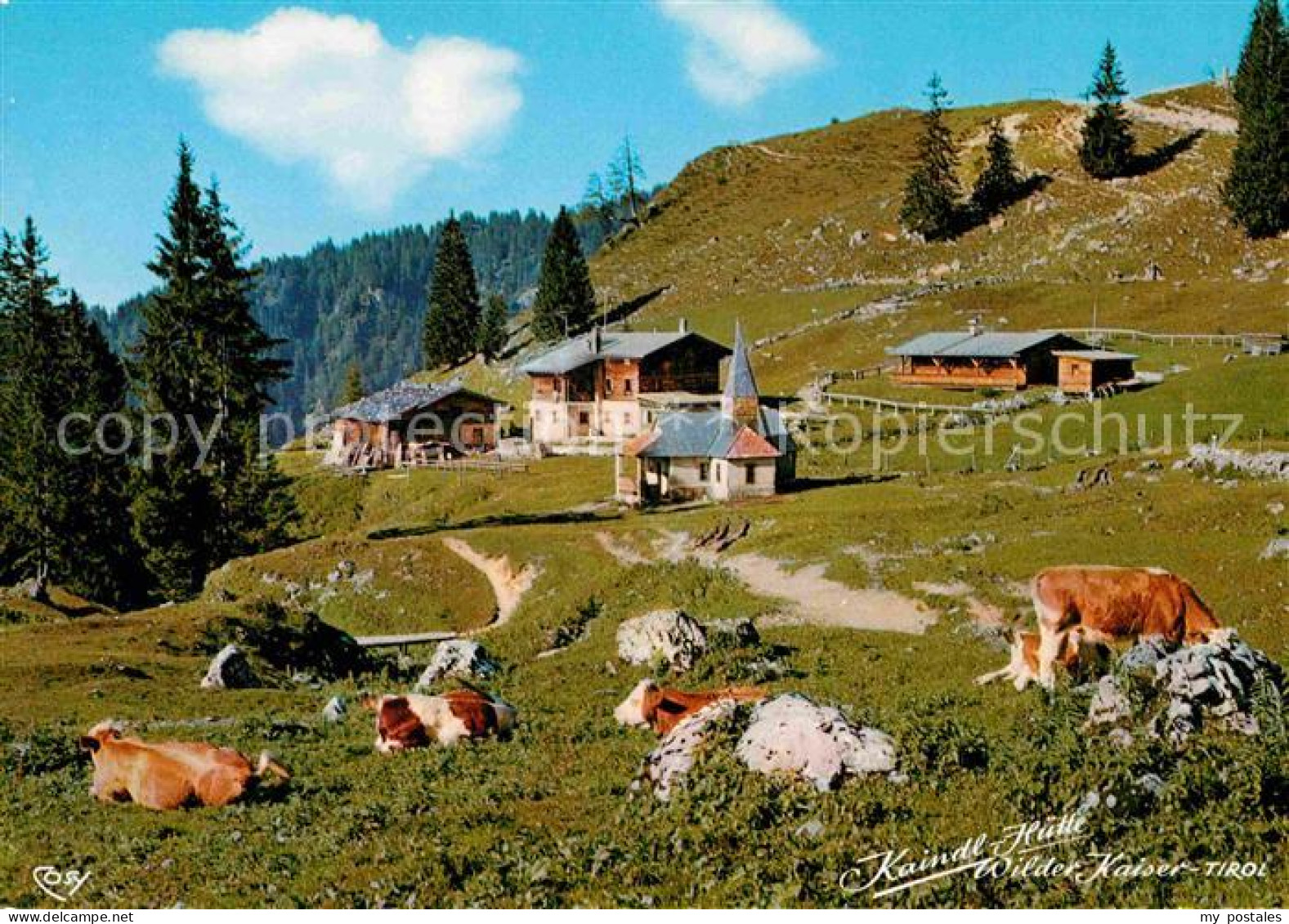72701290 Kufstein Tirol Kaindl Huette Kufstein - Otros & Sin Clasificación