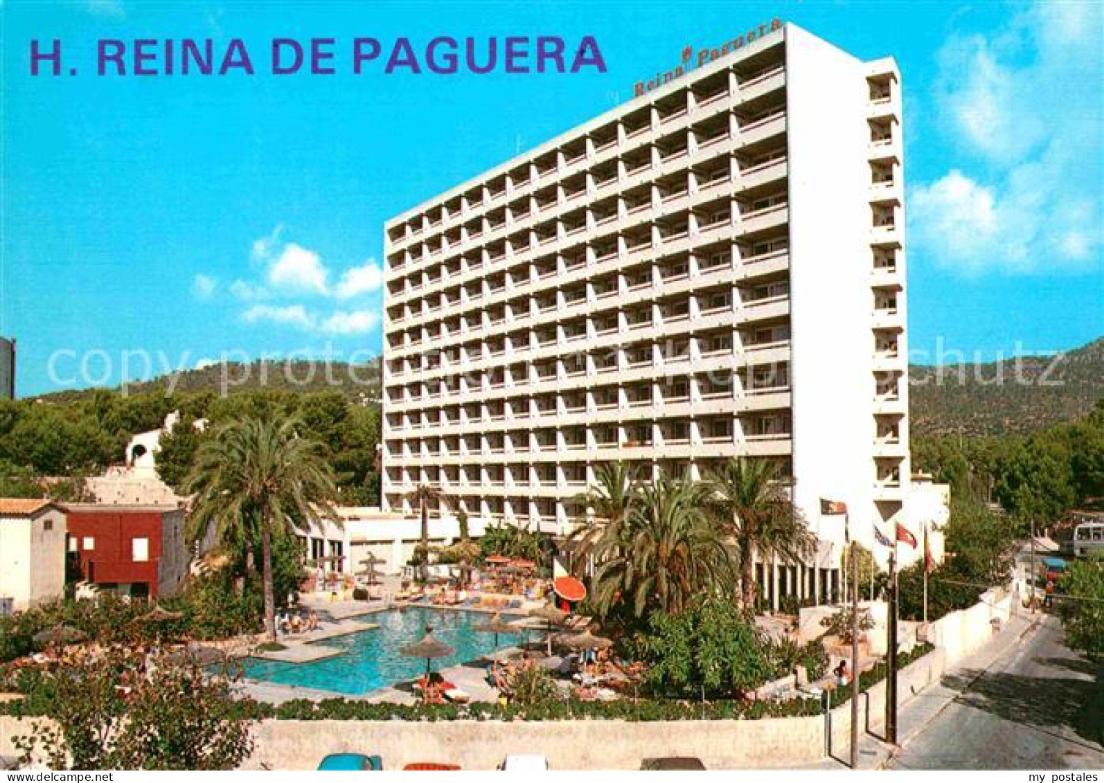 72701283 Paguera Mallorca Islas Baleares Hotel Reina   - Autres & Non Classés