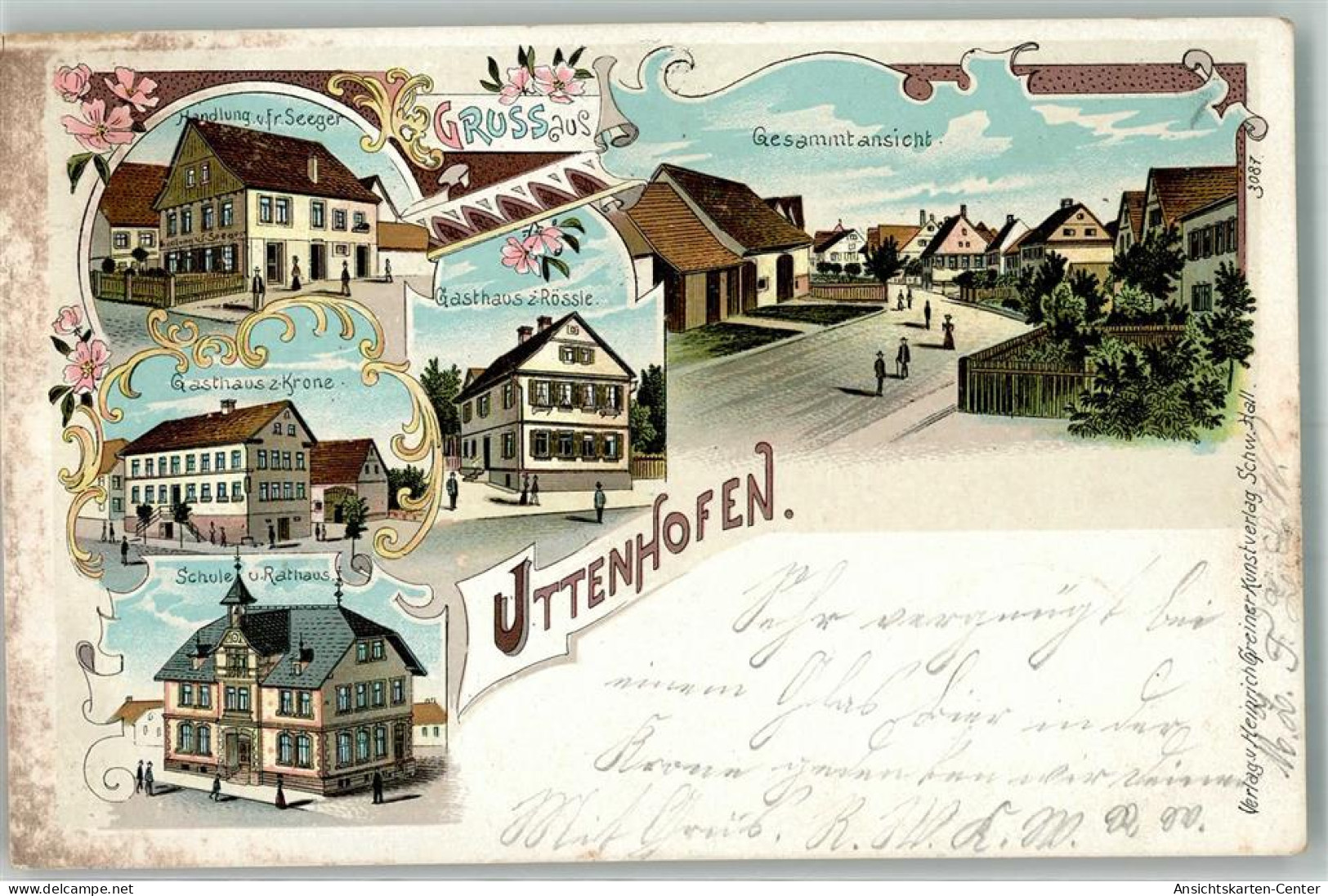 13638409 - Uttenhofen , Kr Schwaebisch Hall - Schwäbisch Hall