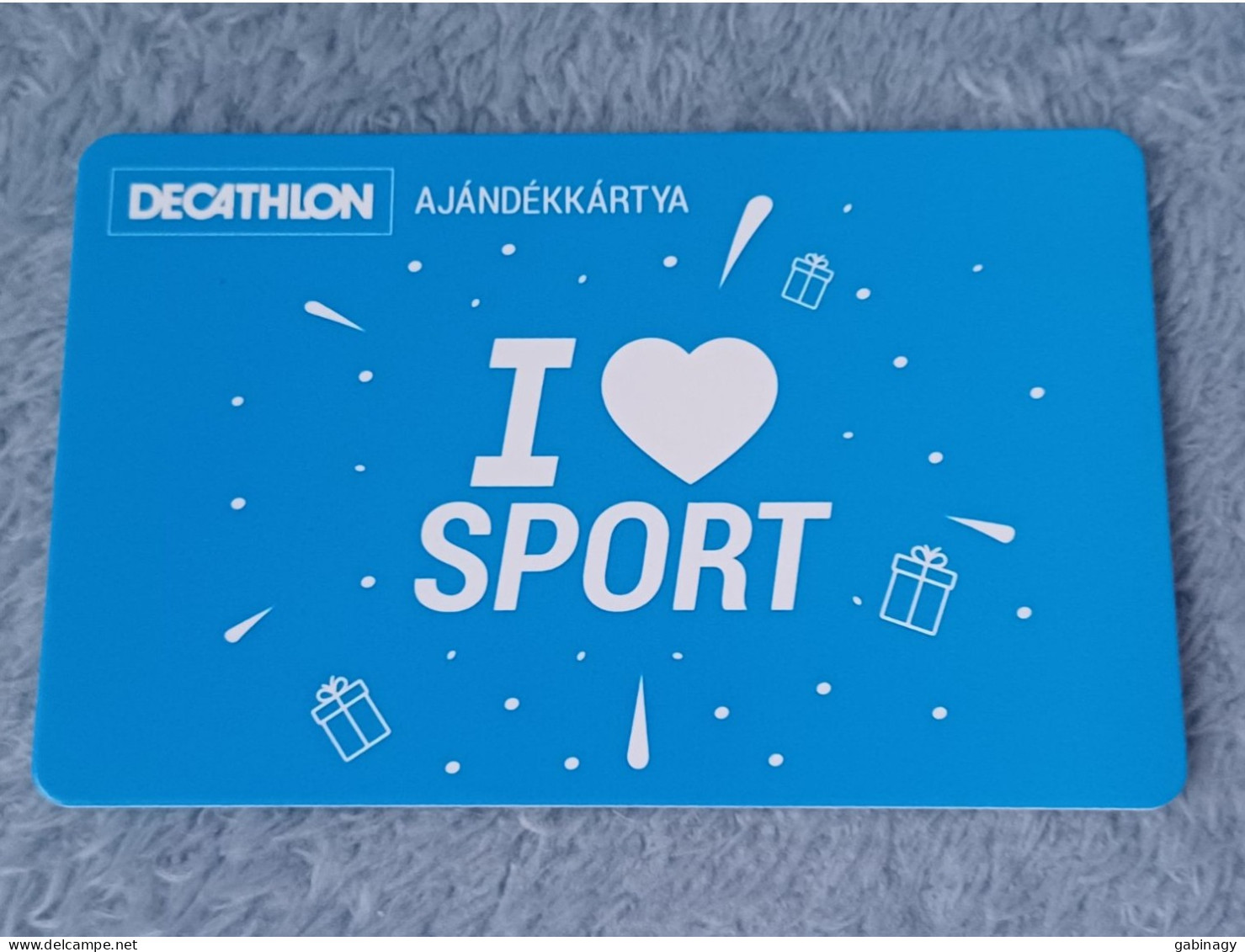 GIFT CARD - HUNGARY - DECATHLON 42 - I LOVE SPORT - Cartes Cadeaux