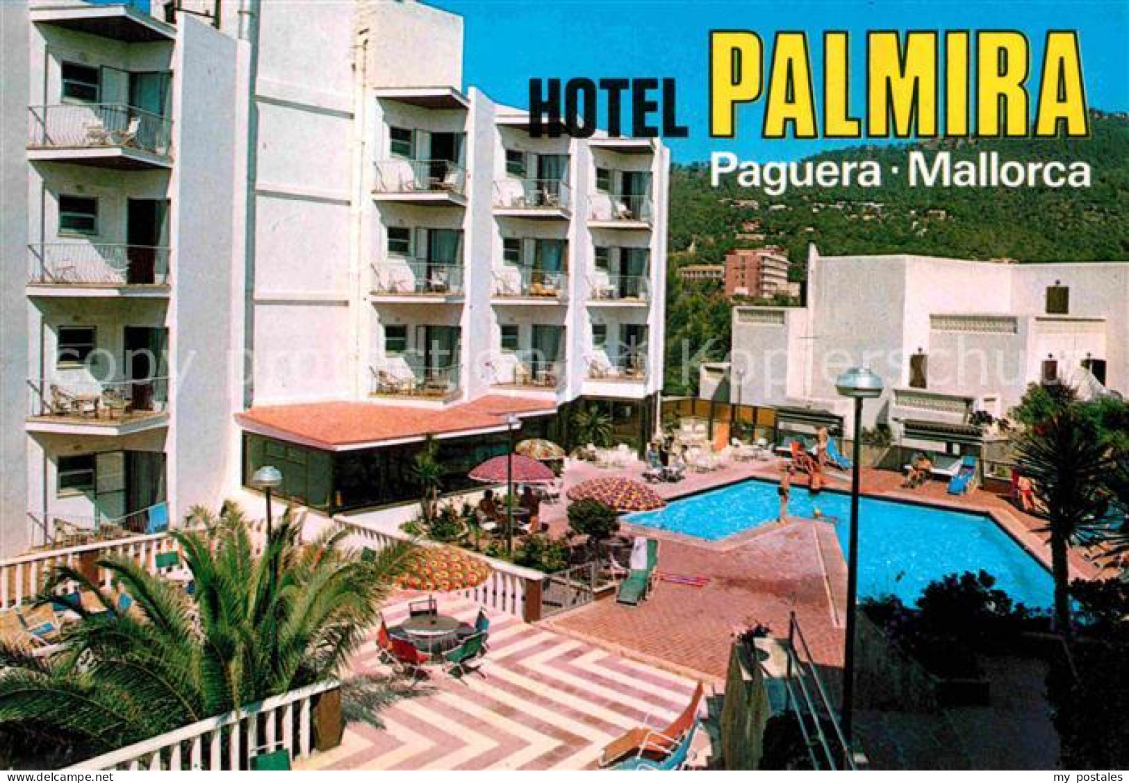 72701229 Paguera Mallorca Islas Baleares Hotel Palmira Pool  - Autres & Non Classés