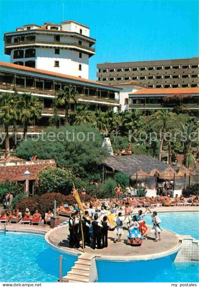 72701202 Gran Canaria Hotel Parque Tropical Folkloretanzgruppe  - Autres & Non Classés