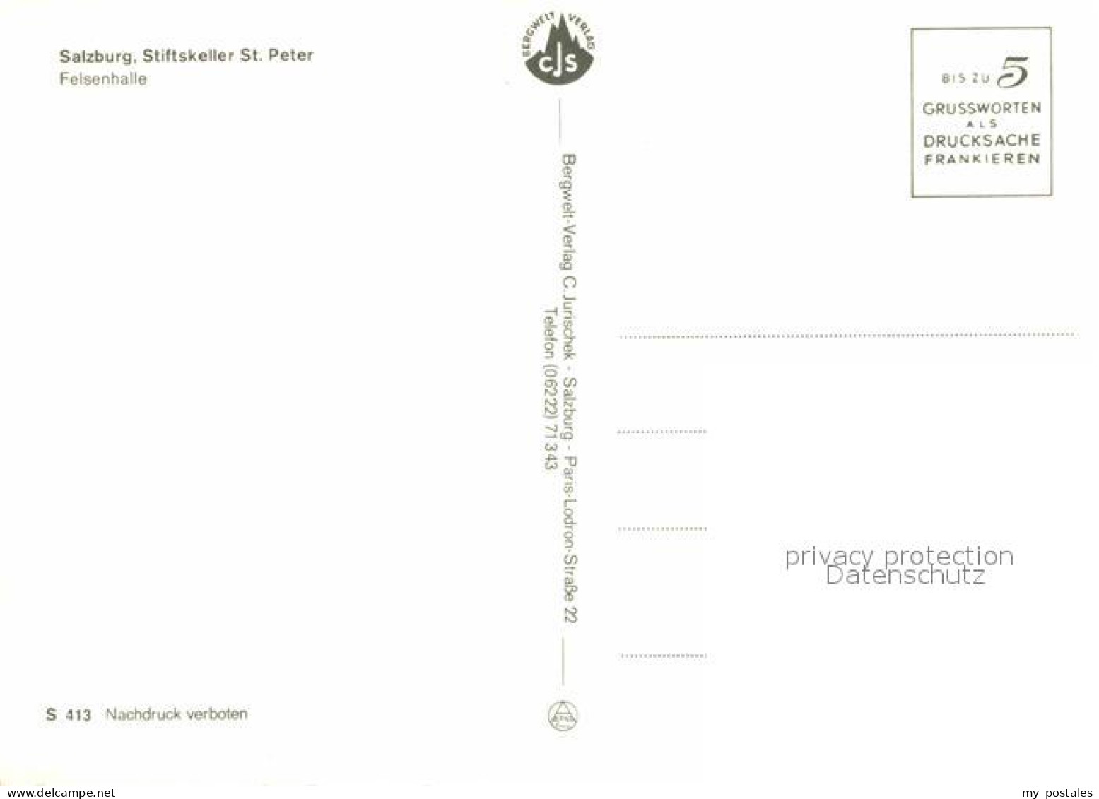 72701136 Salzburg Oesterreich Stiftskeller Sankt Peter Salzburg - Sonstige & Ohne Zuordnung