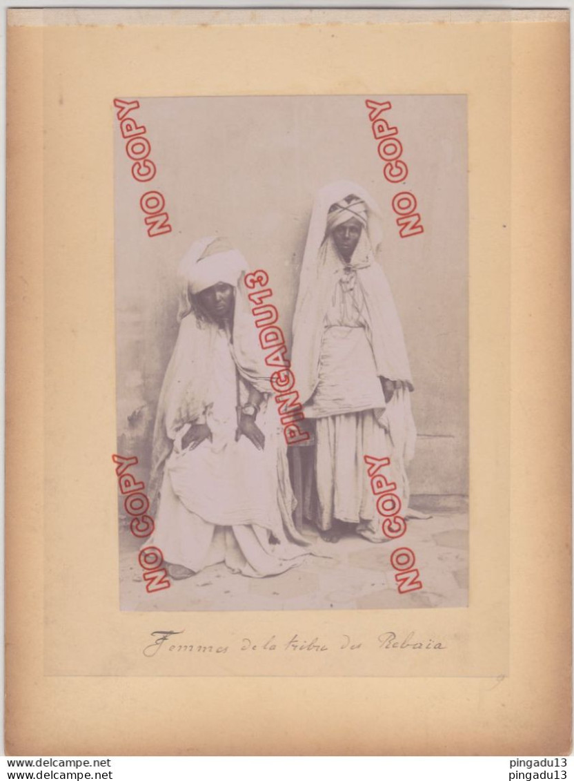 Top Algérie Berrouaghia Médéa Femmes Tribu Des Rebaïa Et La Famille Marcelin Des Beni Bou Yacoub Orientalisme - Afrika