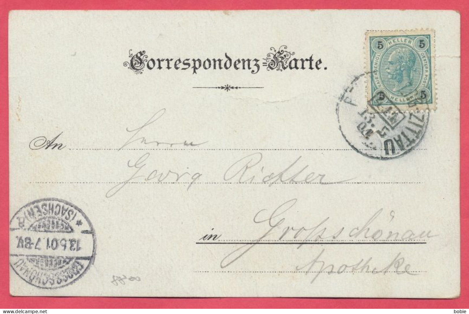 Hranice = (Deutsch Weisskirchen) : Tchéquie - Tschechien - Czech Republic / Böhmen : Litho. Color 1901. - Tchéquie