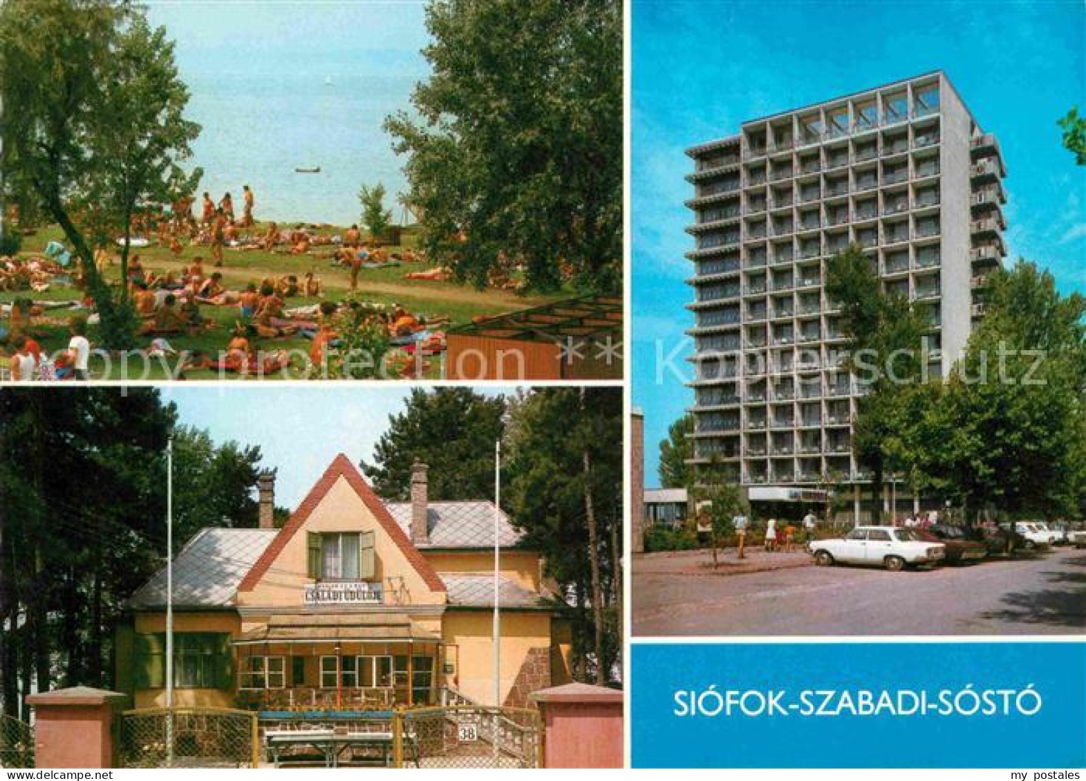 72701079 Siofok Szabadi Sosto Badestrand Hotel Gaststaette Budapest - Hongrie