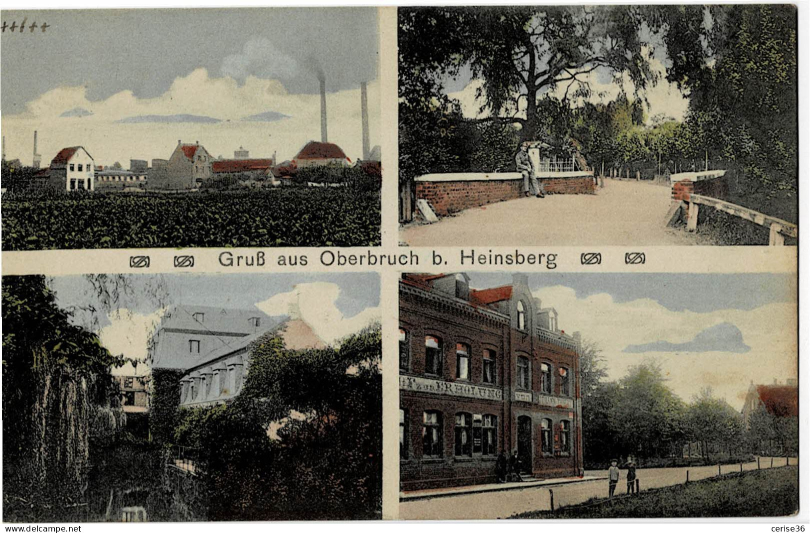 Grub Aus Oberbruch B.Heinsberg Circulée En 1917 - Heinsberg