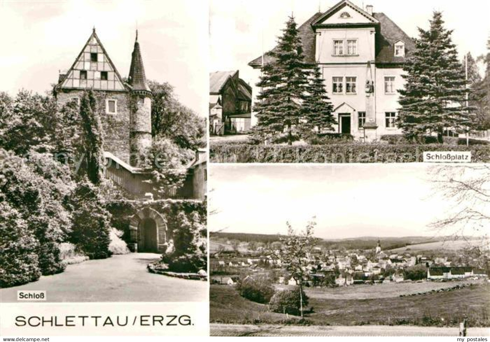 72700932 Schlettau Erzgebirge Schloss Schlossplatz Schlettau Erzgebirge - Sonstige & Ohne Zuordnung