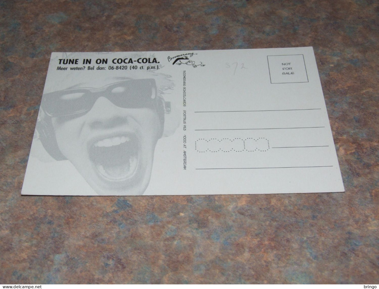 75733-       COCA COLA - Werbepostkarten