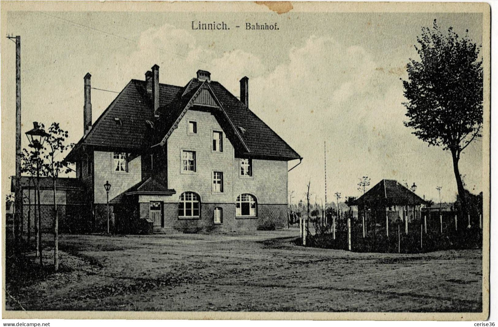 Linnich Bahnhof Circulée En 1914 - Linnich