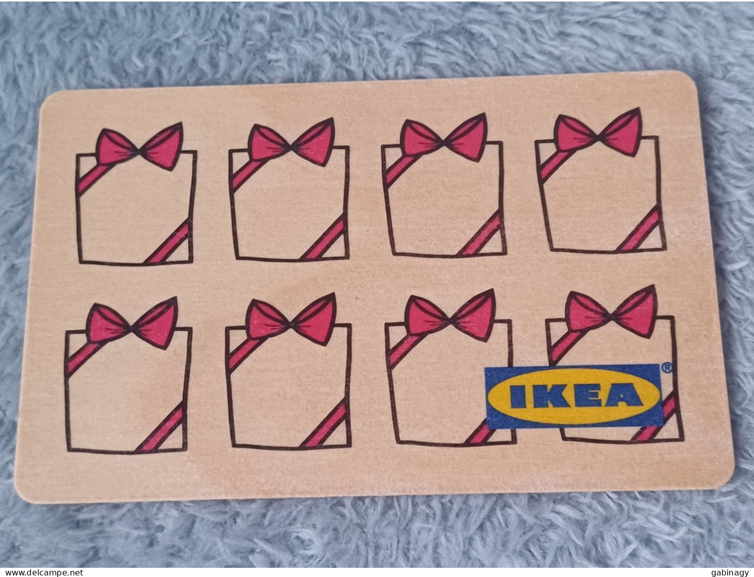 GIFT CARD - HUNGARY - IKEA - 2016 - PRESENTS - Cartes Cadeaux