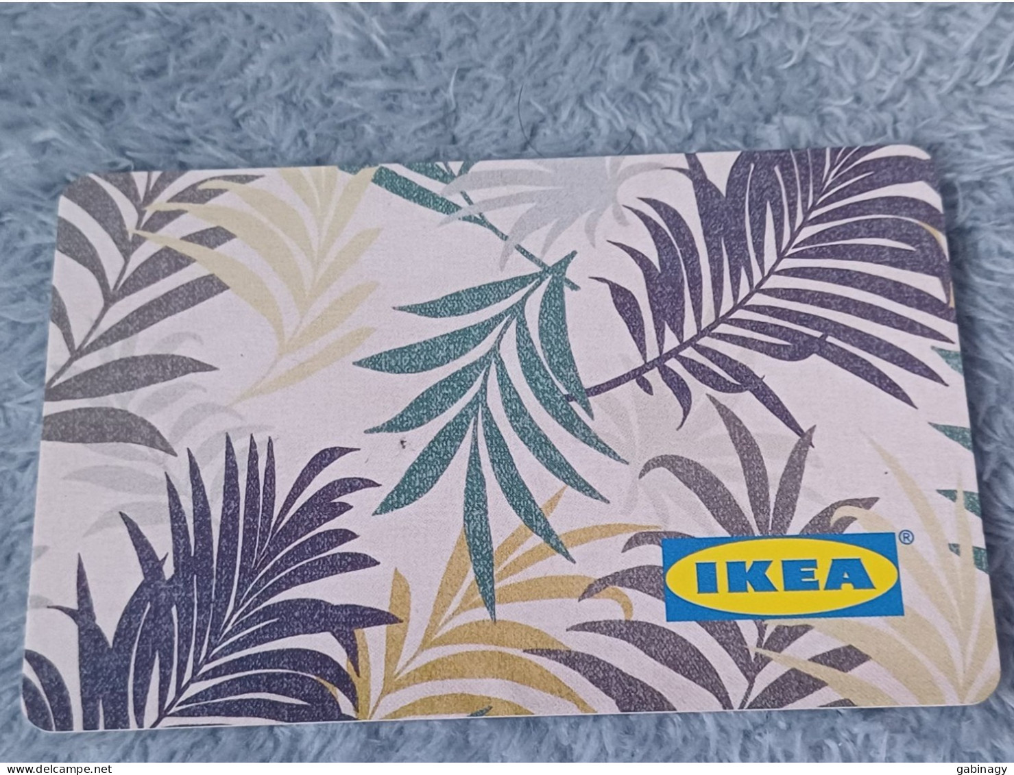 GIFT CARD - HUNGARY - IKEA - 2017 - LEAVES - Cartes Cadeaux