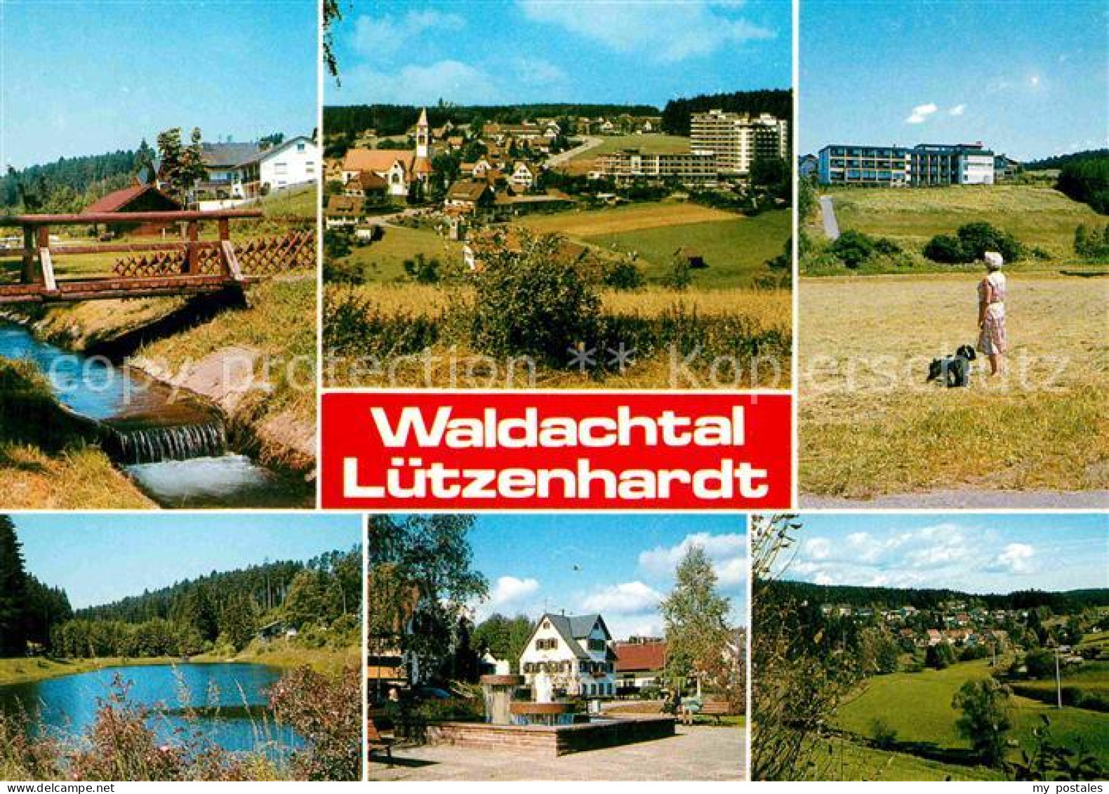 72700661 Luetzenhardt Teilansichten Panorama Waldachtal - Other & Unclassified