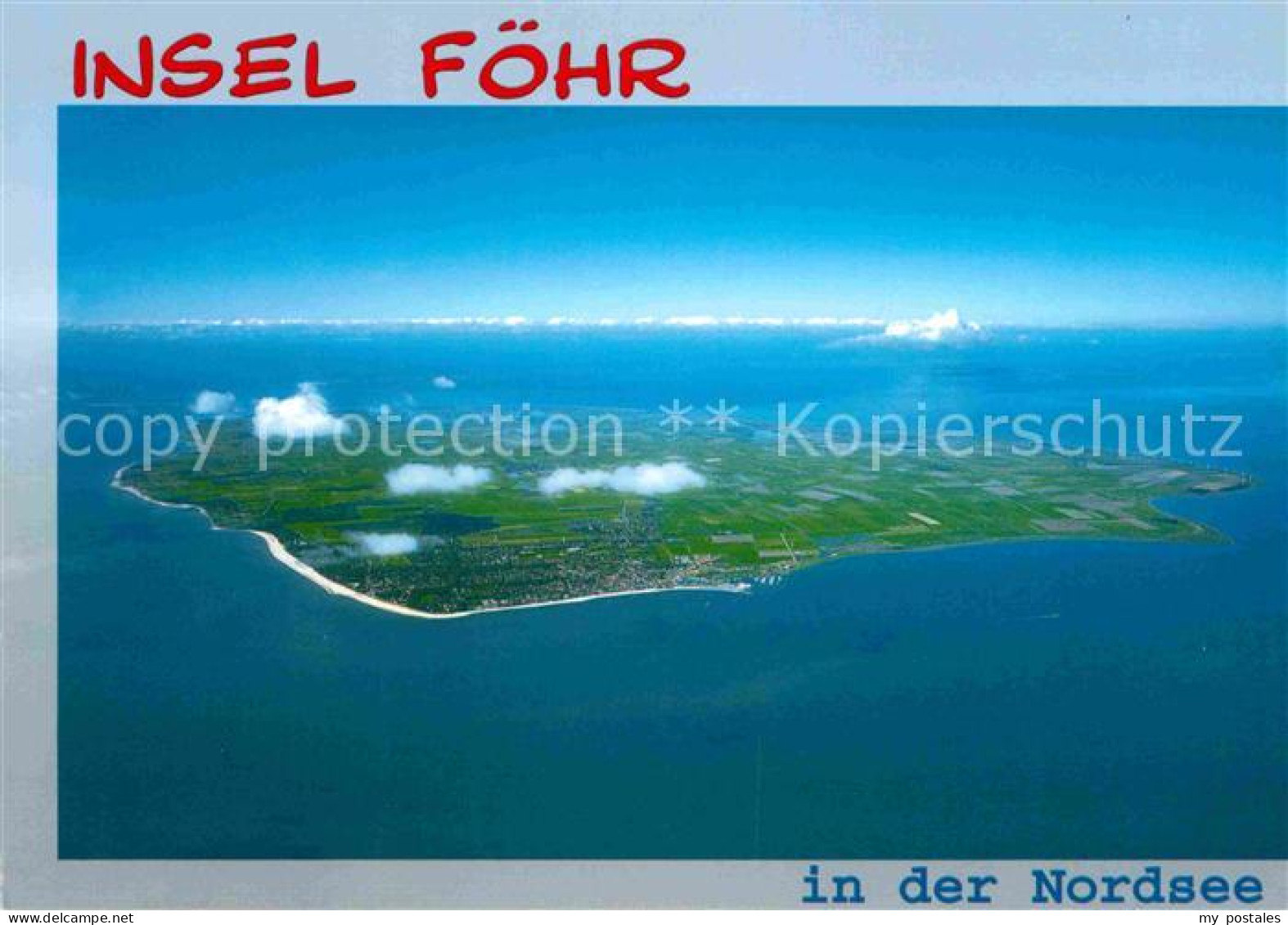 72700551 Insel Foehr Fliegeraufnahme  Foehr - Other & Unclassified