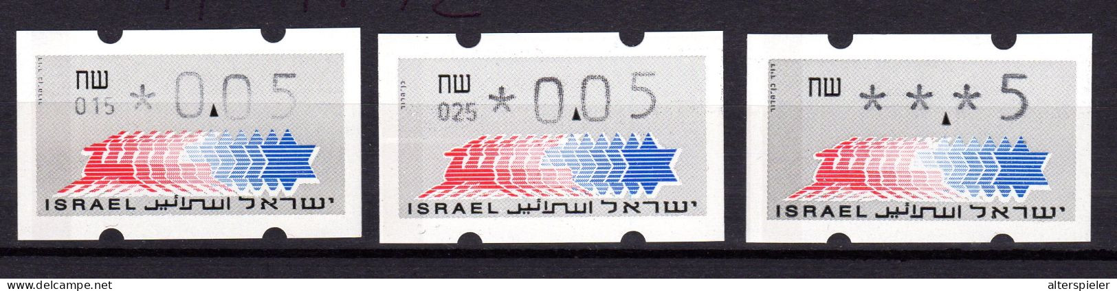 israel frama atm klussendorf mi nr 3.5 druckfehler ?? druckzufälligkeit ?? missprint phosphor ??