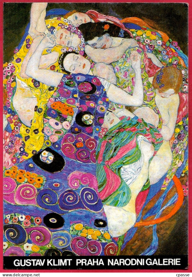 CPM Oeuvre De GUSTAV KLIMT "Jungfrauen" - PRAHA - NARODNI GALERIE - Peintures & Tableaux