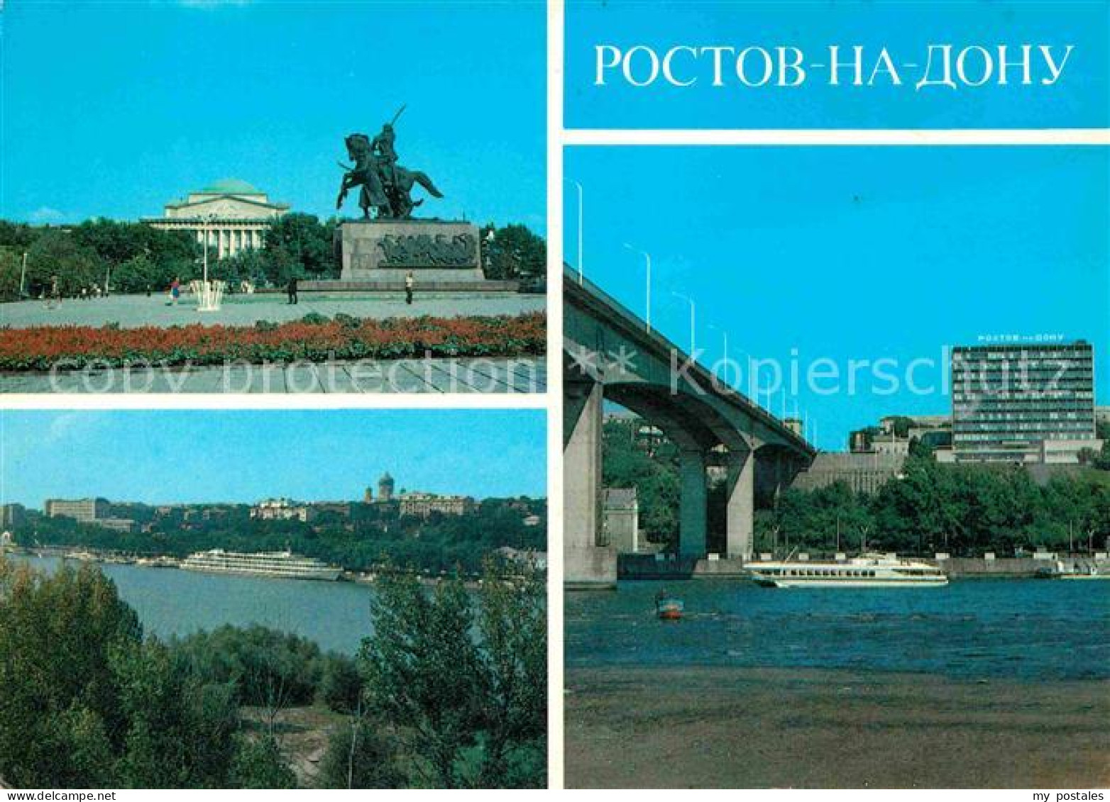 72700307 Rostov-On-Don Monument Bruecke  Rostov-On-Don - Russie