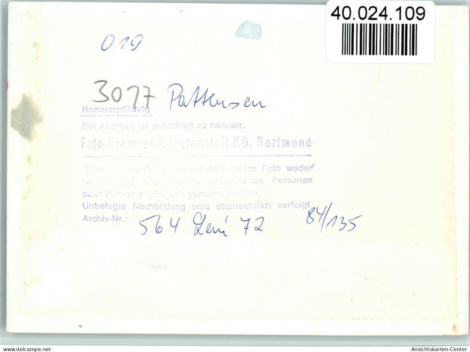 40024109 - Pattensen B Hannover - Sonstige & Ohne Zuordnung